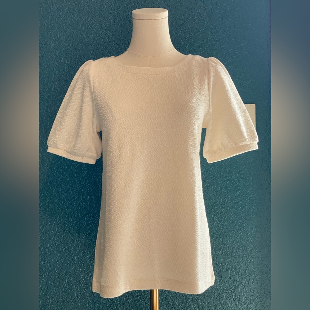 Loft puff sleeve blouse new with tags size XS